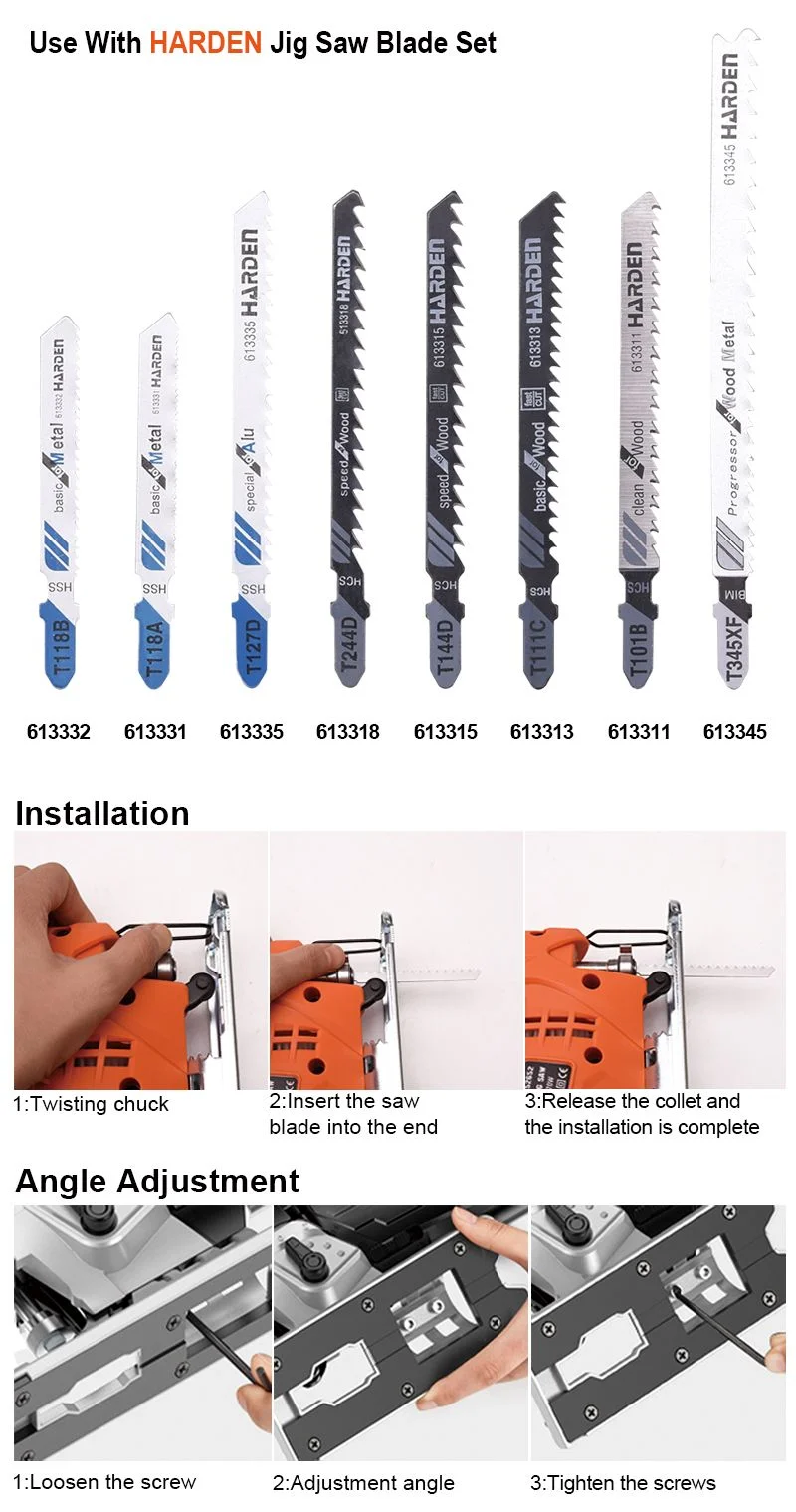 CALADORA ESTÁNDAR — CALADORA ELECTRICA 570W 3.000RPM - HARDEN