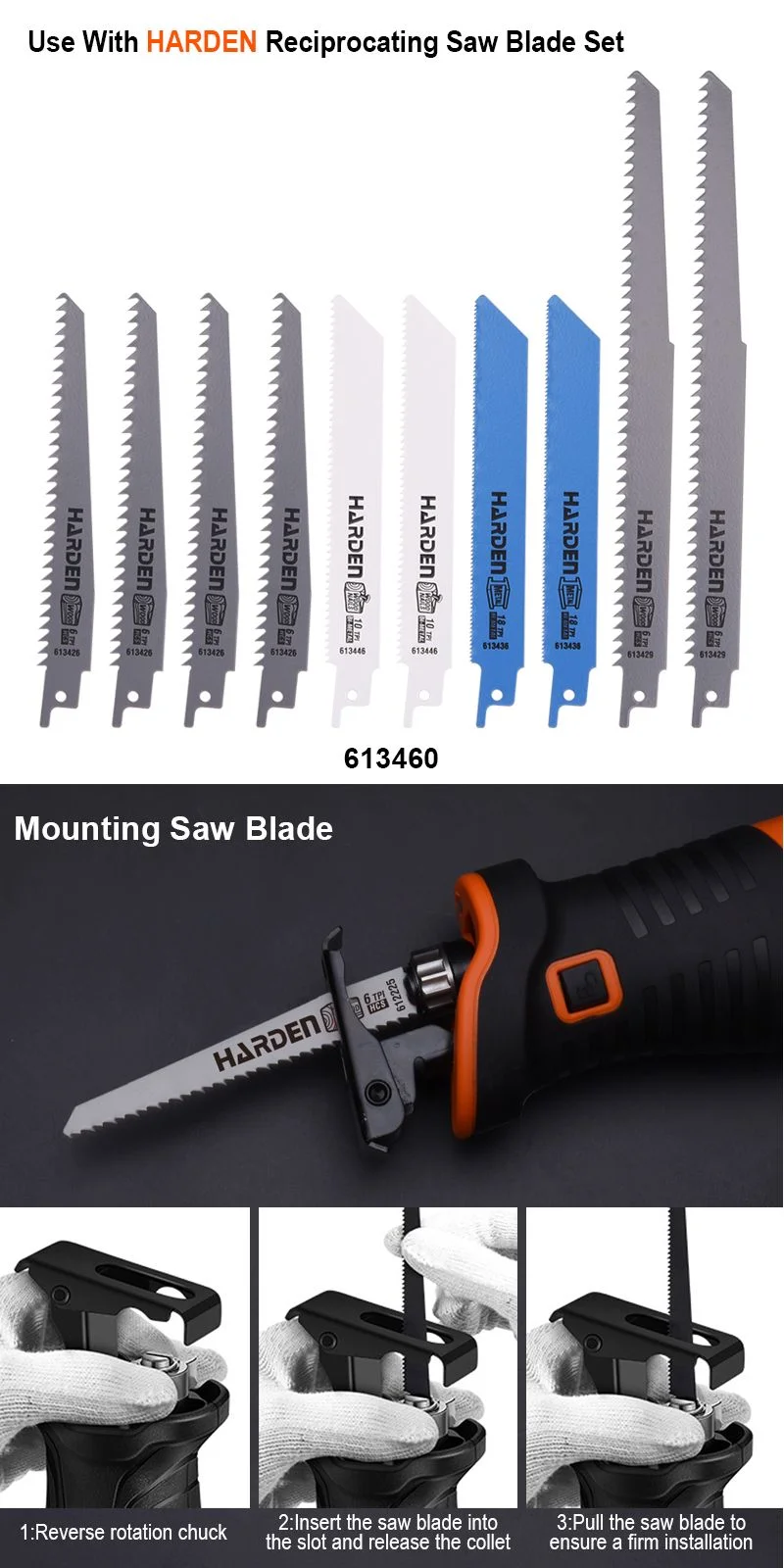 SIERRA RECIPROCA — SIERRA RECIPROCA 710W - HARDEN