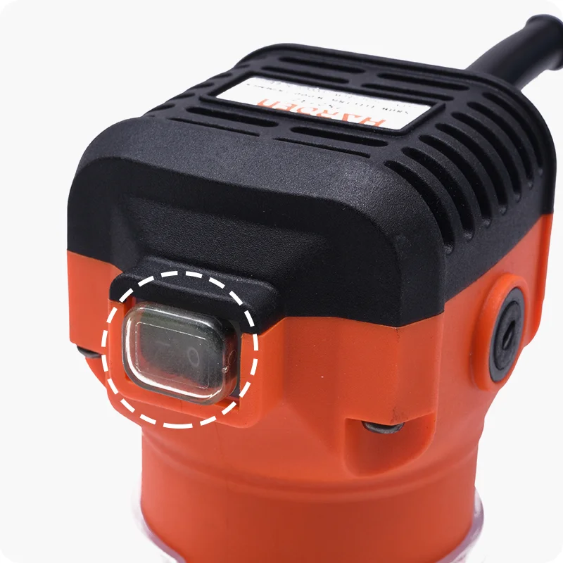 ROUTER DE MANO — ROUTER ELECTRICO PARA ESPARRAGOS 470W 33.000RPM - HARDEN