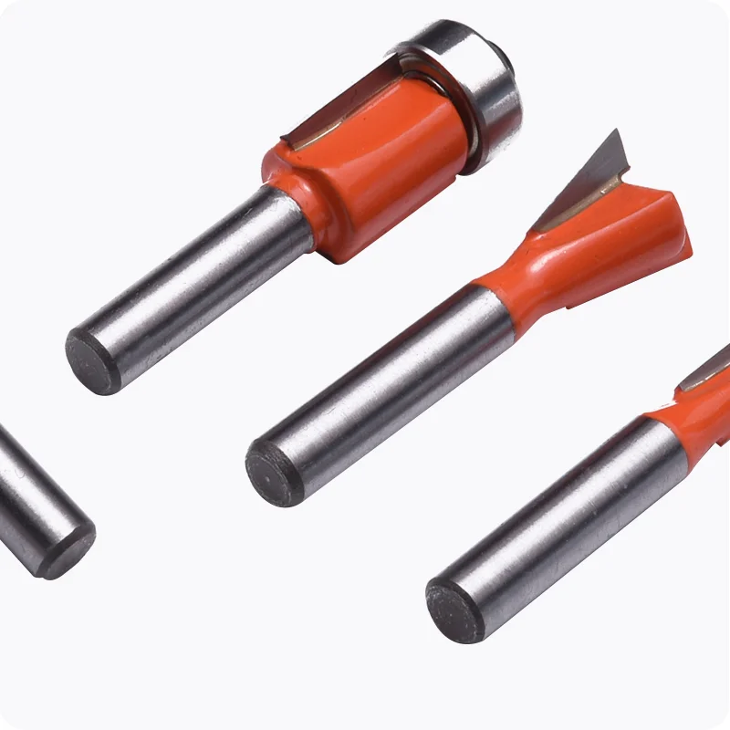 JUEGO DE PUNTAS PARA ROUTER — JUEGO DE PUNTAS PARA ROUTER DE 1/4 12 PIEZAS - HARDEN