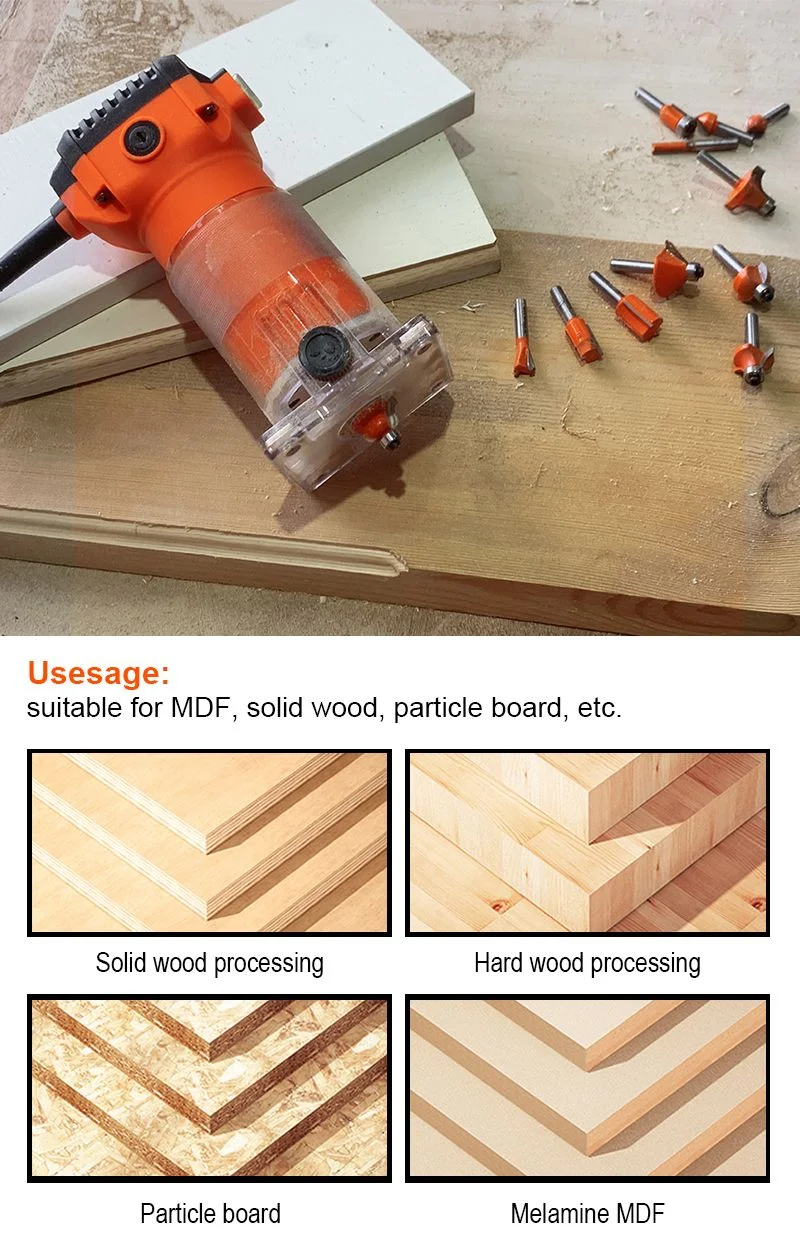 JUEGO DE PUNTAS PARA ROUTER — JUEGO DE PUNTAS PARA ROUTER DE 1/4 12 PIEZAS - HARDEN