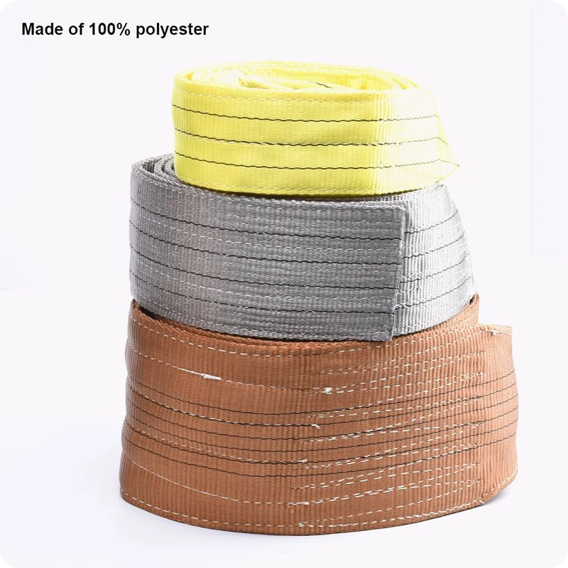 ESLINGA DE POLIESTER — ESLINGA DE AMARRE 1T x 3M x 30mm SEGURIDAD 7:1 100% POLIESTER - HARDEN