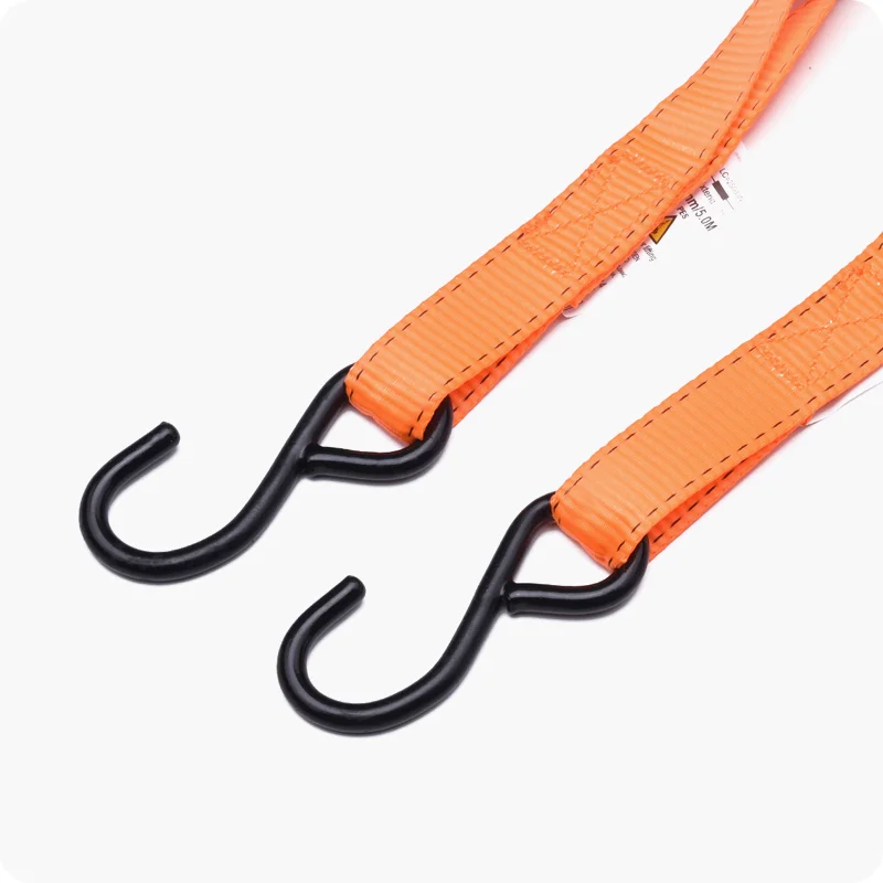 CINTA AMARRE CON RATCHET — JUEGO DE 2 CINTAS DE AMARRE CON RATCHET 25mm x 5Mts - HARDEN
