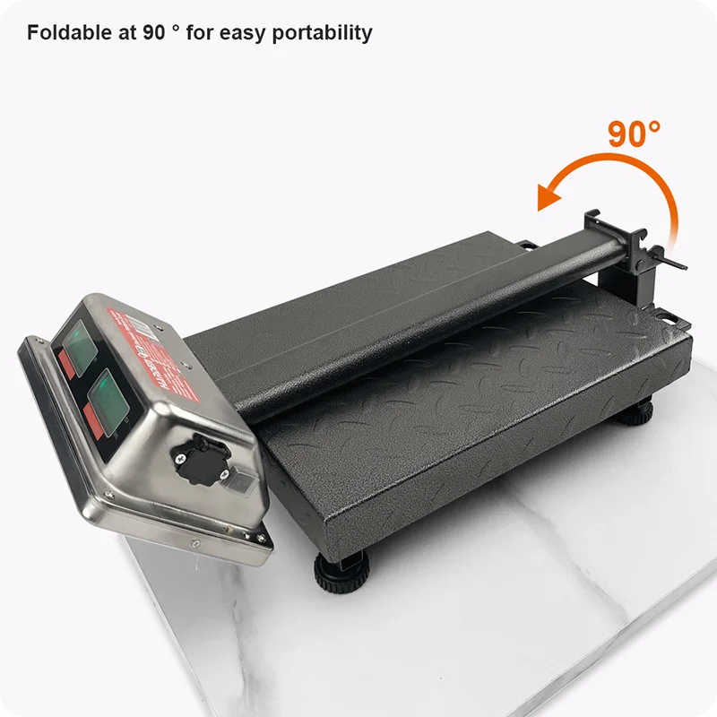 BASCULA DE PLATAFORMA — BASCULA ELECTRONICA DE PLATAFORMA 150KG (330LB) 300x400mm - HARDEN