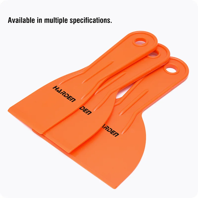RASPADOR DE PINTURA — JUEGO DE ESPATULAS ABS PARA PINTURA 3PZS 2", 3" Y 4" - HARDEN