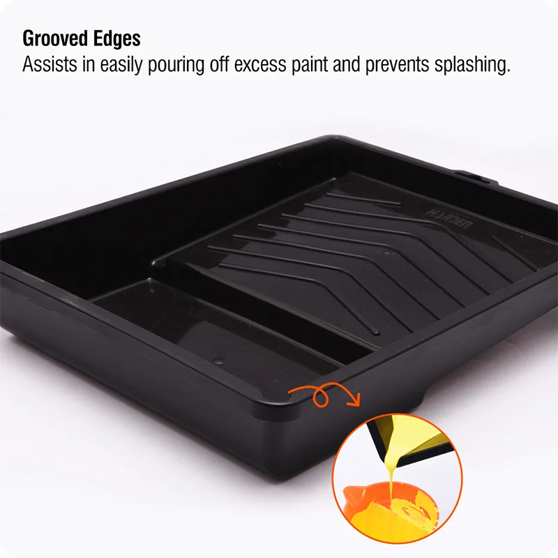 BANDEJA PARA PINTURA — BANDEJA PARA PINTURA 4" 320mm x 160mm - HARDEN