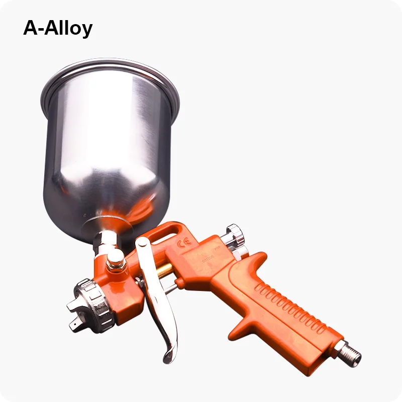 PISTOLA DE SPRAY — PISTOLA DE SPRAY POR GRAVEDAD 600cc BOQUILLA 1.5mm - HARDEN