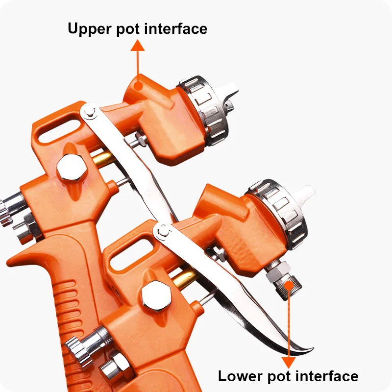 PISTOLA DE SPRAY — PISTOLA DE SPRAY POR GRAVEDAD 600cc BOQUILLA 1.5mm - HARDEN