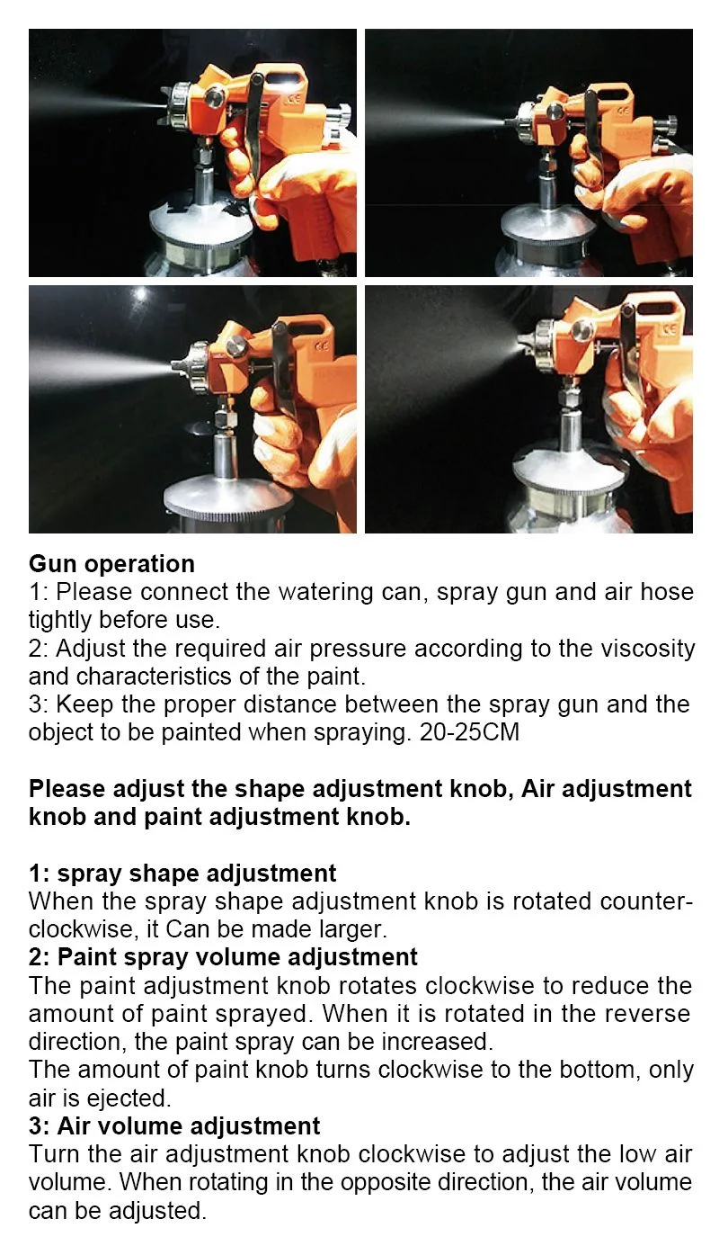 PISTOLA DE SPRAY — PISTOLA DE SPRAY POR GRAVEDAD 600cc BOQUILLA 1.5mm - HARDEN