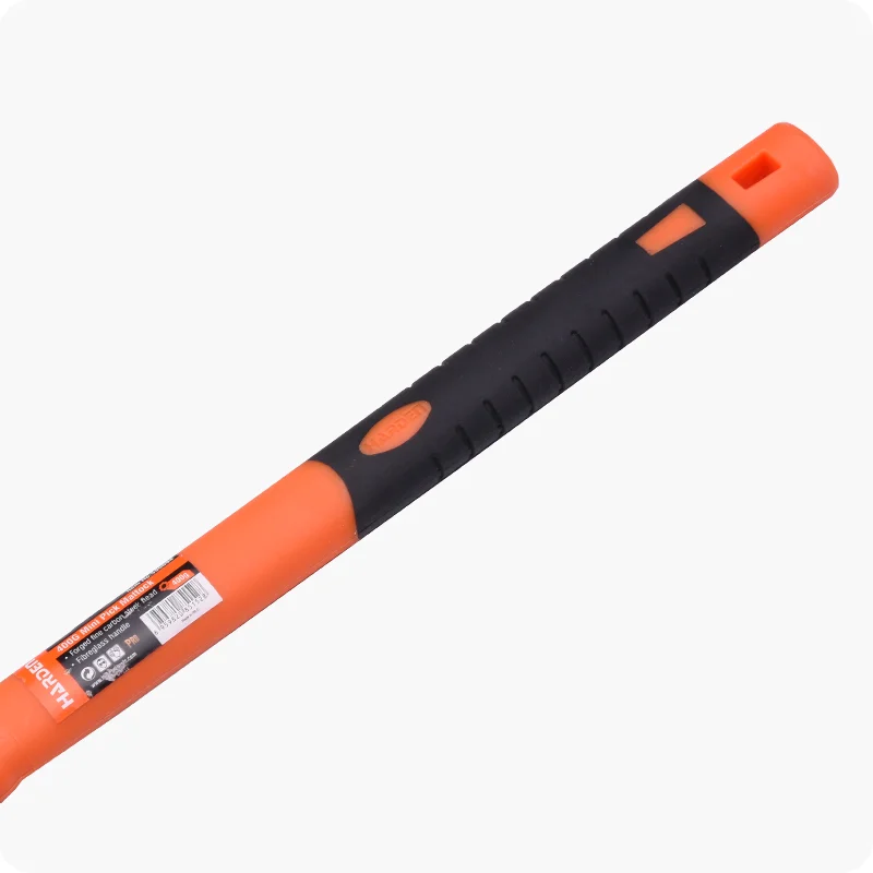 PICO PUNTA Y PALA — PIQUETA PUNTA Y PALA CON MANGO DE FIBRA DE VIDRIO 400gr (14oz) - HARDEN