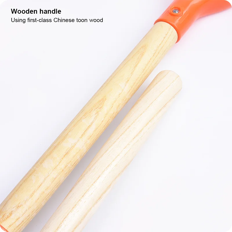 PALA PUNTA CUADRADA CON MANGO — PALA PUNTA CUADRADA CON MANGO DE MADERA CALIBRE 1.5mm - HARDEN