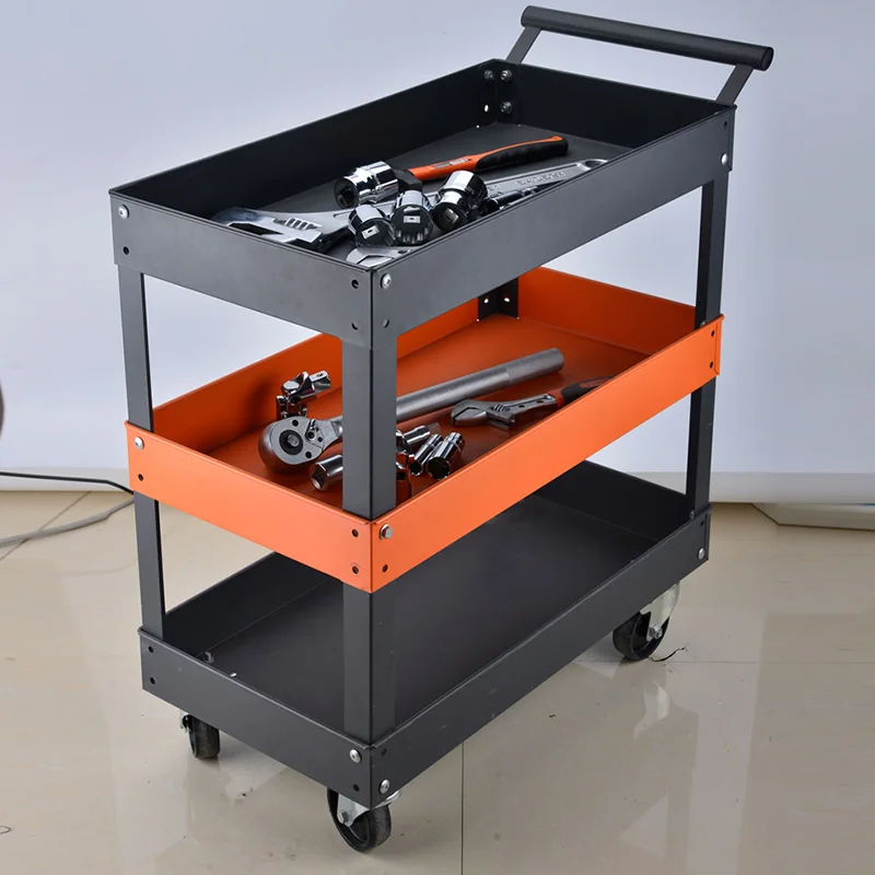 CARRO DE SERVICIO METALICO — CARRO DE SERVICIO METALICO TRES (3) NIVELES - HARDEN