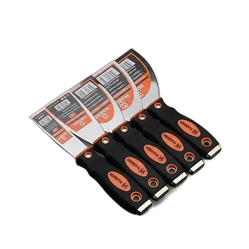 ESPATULAS ESTÁNDAR — ESPATULA DE ACERO INOXIDABLE CON MANGO ERGONOMICO Y PUNTA PARA GOLPEO 25mm (1") - HARDEN