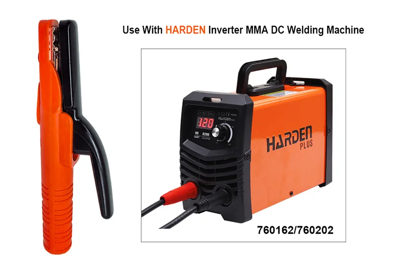 PORTA ELECTRODOS — PORTA ELECTRODOS 300A - HARDEN