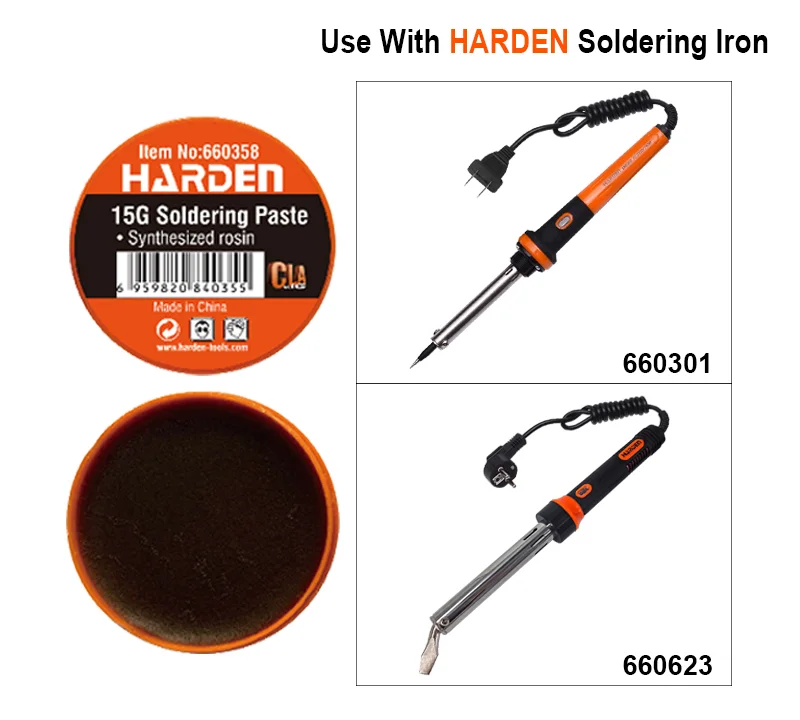 PASTAS PARA SOLDAR — PASTA PARA SOLDAR 15G - HARDEN