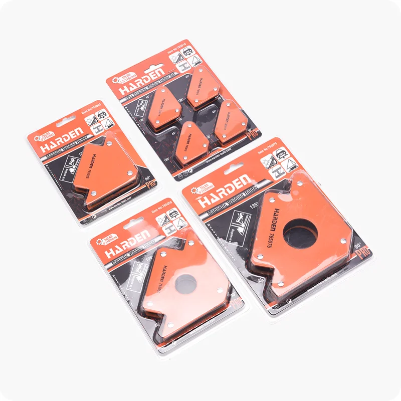 SOPORTE PARA SOLDADURA — ESCUADRA MAGNETICA PARA SOLDADURA JUEGO DE 4 PZS - HARDEN