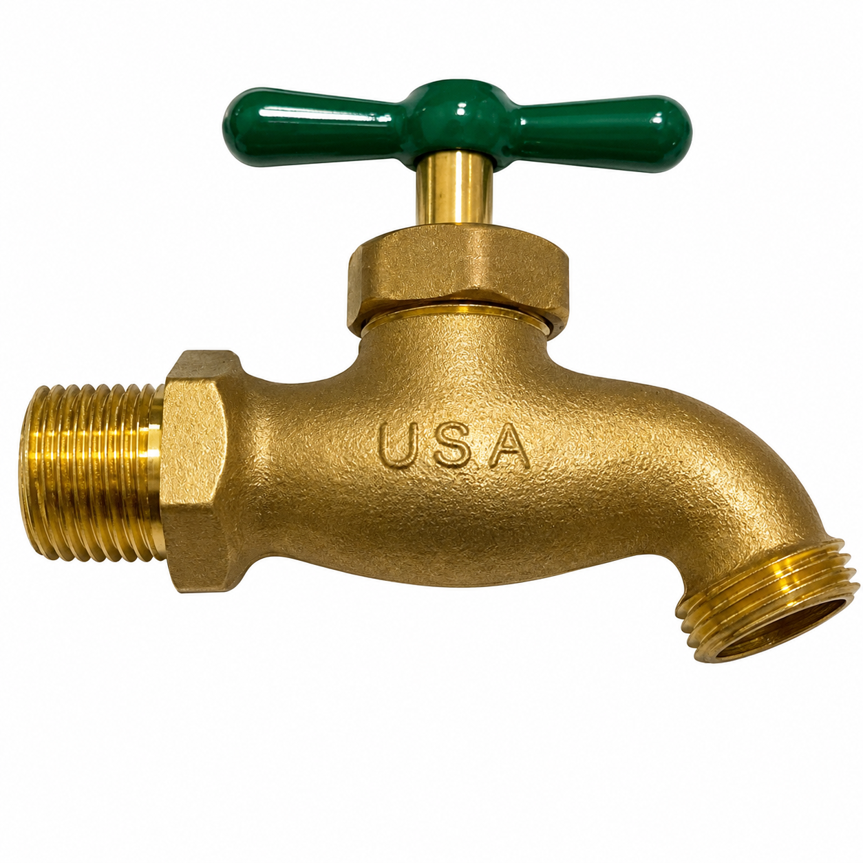 LLAVE DE CHORRO CUERPO DE ZINC TIPO AMERICANA