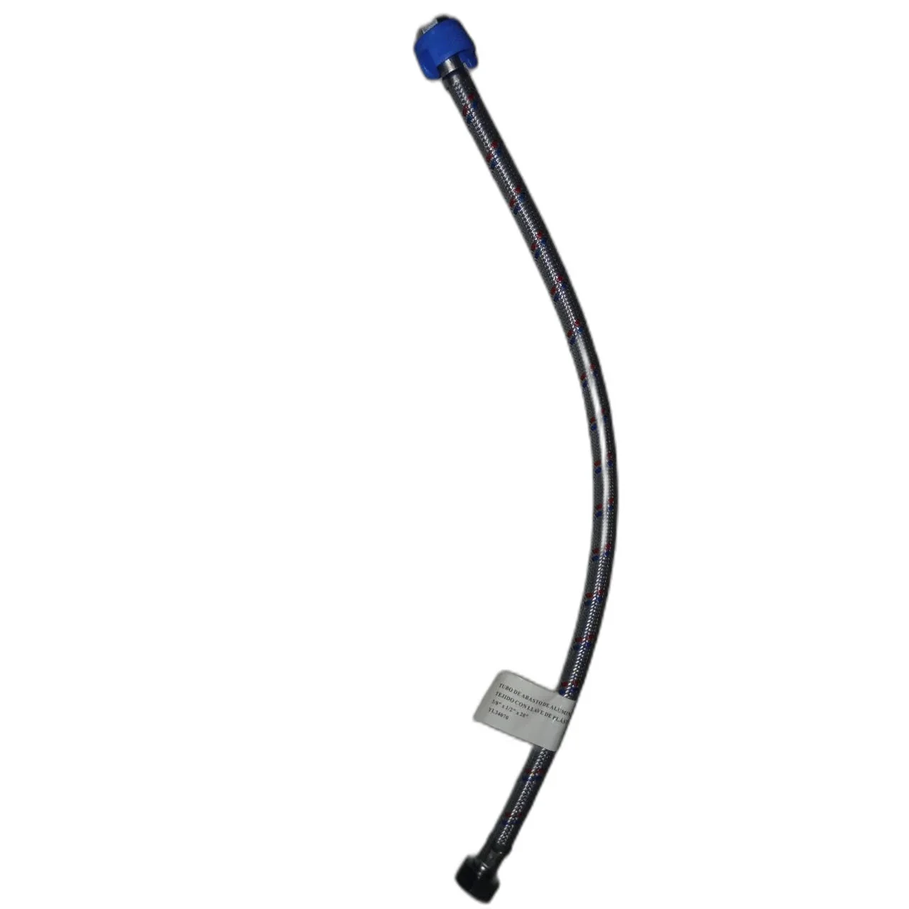 TUBO DE ABASTO ALUMINIO TEJIDO C/TCA DE AJUSTE