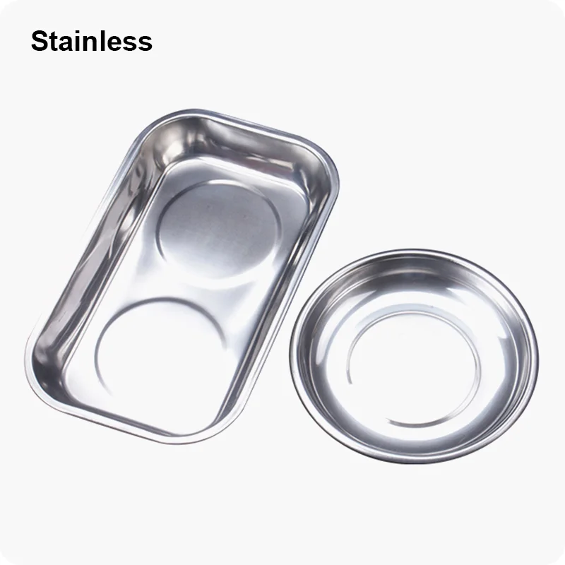 CHAROLAS MAGNETICAS — BANDEJA MAGNETICA ACERO INOXIDABLE CIRCULAR 150mm - HARDEN