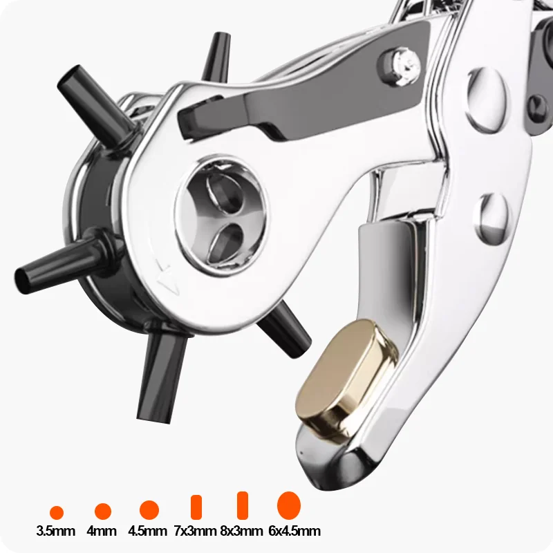 PONCHADORA SACABOCADOS Y PERFORADORAS — PERFORADORA DE CUERO 250mm (10") - HARDEN