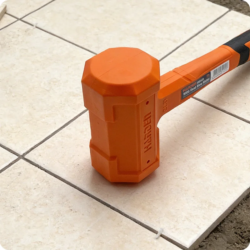 MAZO DE DEMOLISION — MAZO DE DEMOLICION CON MANGO DE FIBRA DE VIDRIO 1.0Kg - HARDEN
