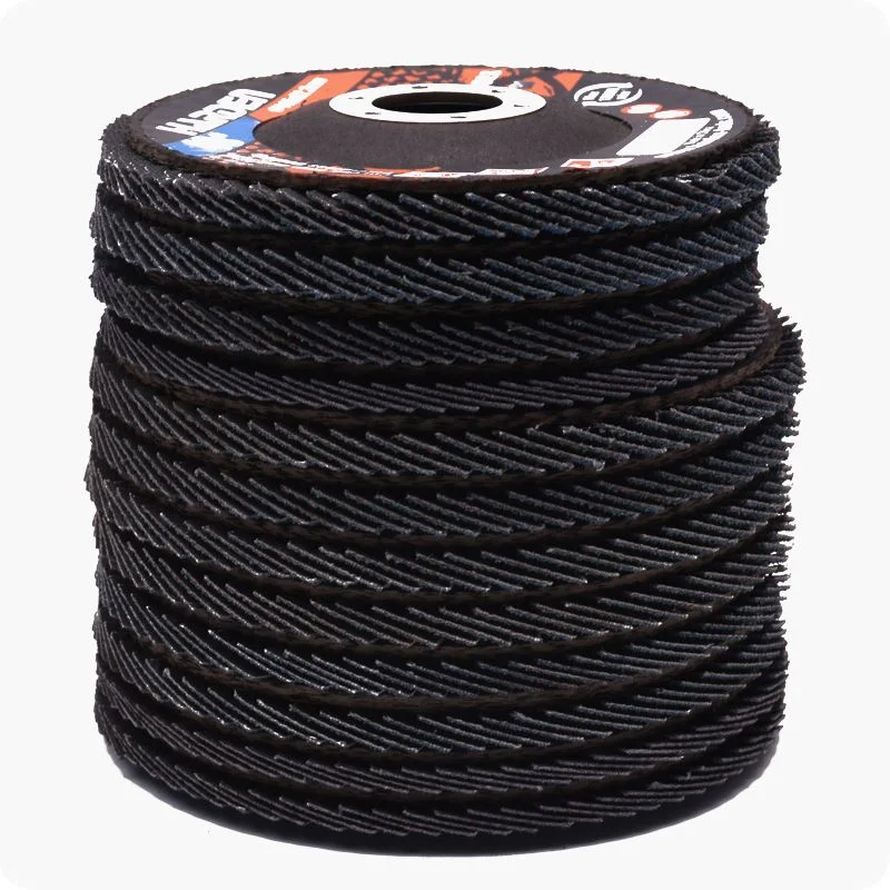 DISCO FLAP (1.000 HOJAS) — DISCO FLAP CURVO (1.000 HOJAS) 4-1/2" (115mm) 40# - HARDEN
