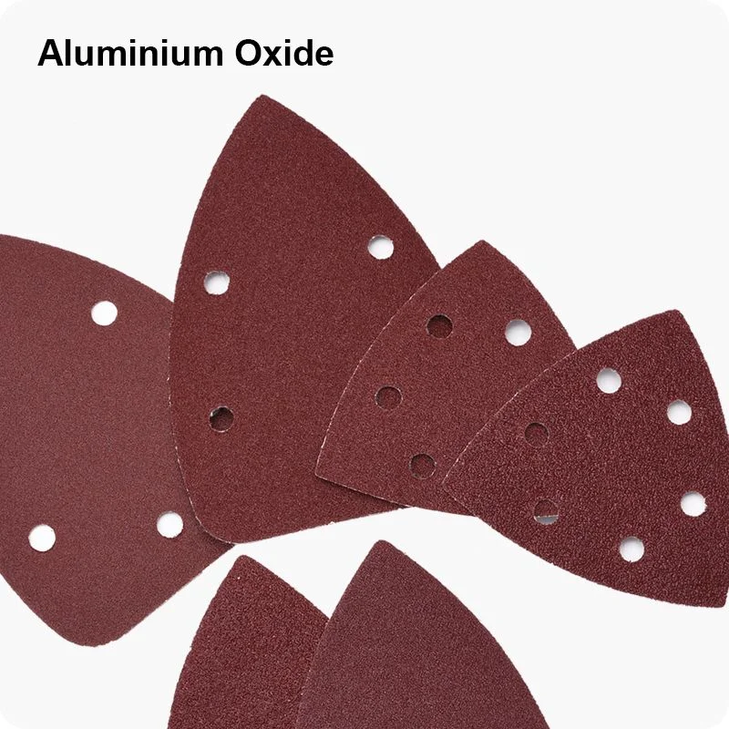 LIJA TRIANGULAR CON VELCRO — LIJA TRIANGULAR CON VELCRO 83mm #40 EMPAQUE DE 10 - HARDEN