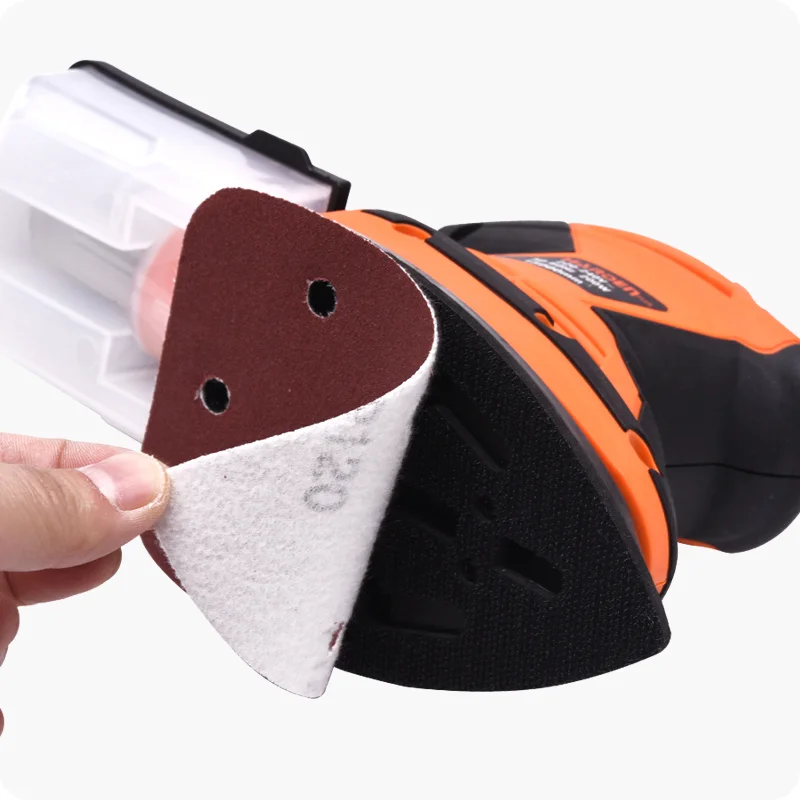 LIJA TRIANGULAR CON VELCRO — LIJA TRIANGULAR CON VELCRO 83mm #40 EMPAQUE DE 10 - HARDEN