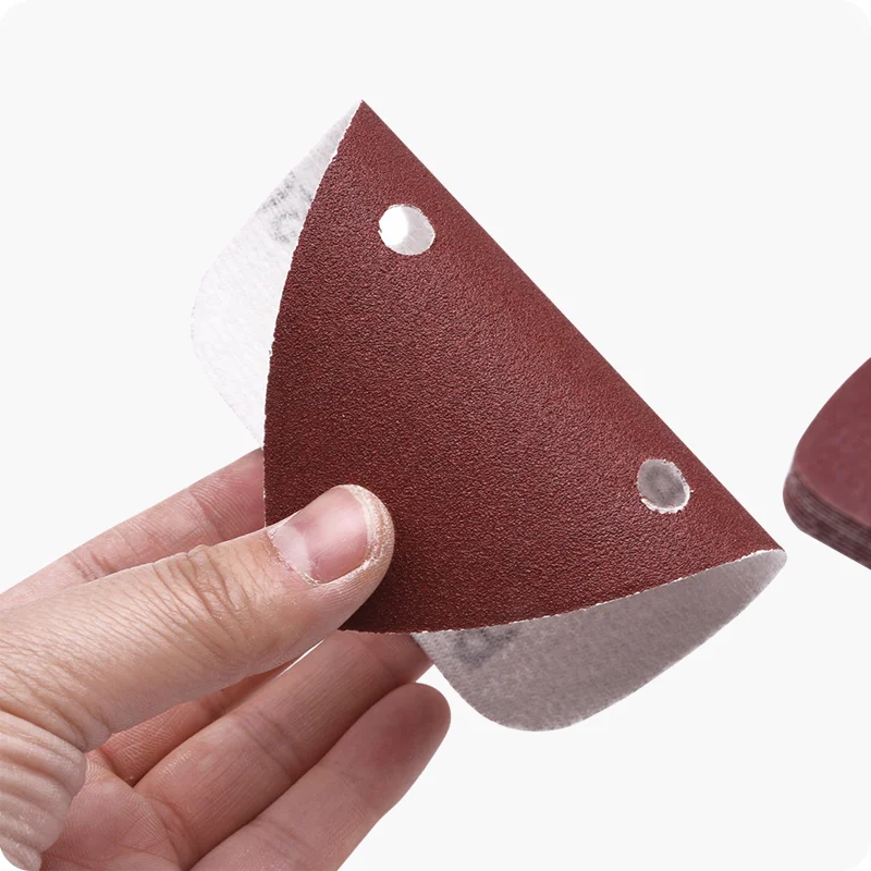 LIJA TRIANGULAR CON VELCRO — LIJA TRIANGULAR CON VELCRO 83mm #40 EMPAQUE DE 10 - HARDEN