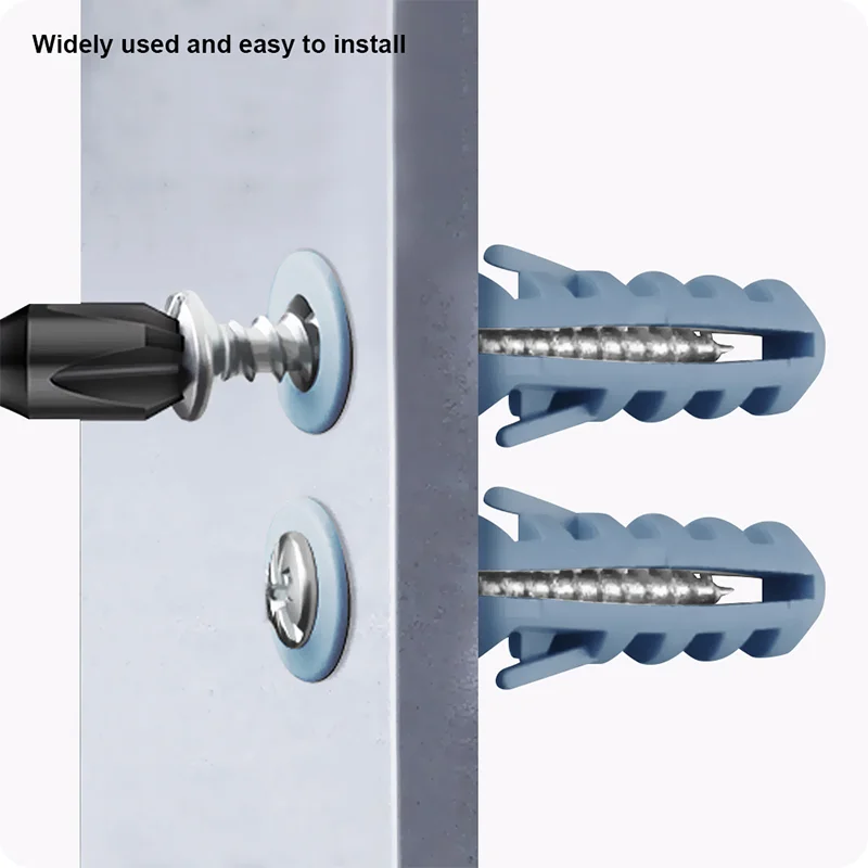 ANCLAJE PLASTICO TIPO FISHER "S" — SET DE ANCLAJE PLASTICO TIPO FISCHER "S" C/ TORNILLO M6 x 30 14 PARES - HARDEN