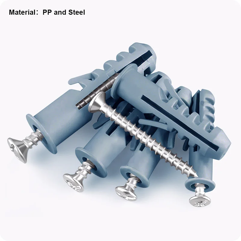 ANCLAJE PLASTICO TIPO FISHER "S" — SET DE ANCLAJE PLASTICO TIPO FISCHER "S" C/ TORNILLO M6 x 30 14 PARES - HARDEN