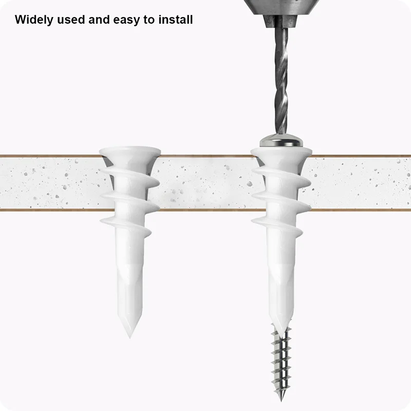 ANCLAJE DE NYLON PARA GYPSUM — SET DE ANCLAJE DE NYLON PARA GYPSUM #6 (M13x42) 10 UND - HARDEN