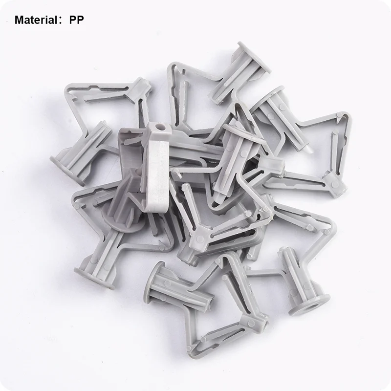 ANCLAJE DE NYLON P/ PARED HUECA TIPO MARIPOSA — SET DE ANCLAJES DE NYLON P/ PARED HUECA TIPO MARIPOSA M4x35 11 UND - HARDEN