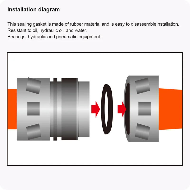 O-RING NBR — SET DE O-RING NBR M13x2.4mm 57 UND - HARDEN