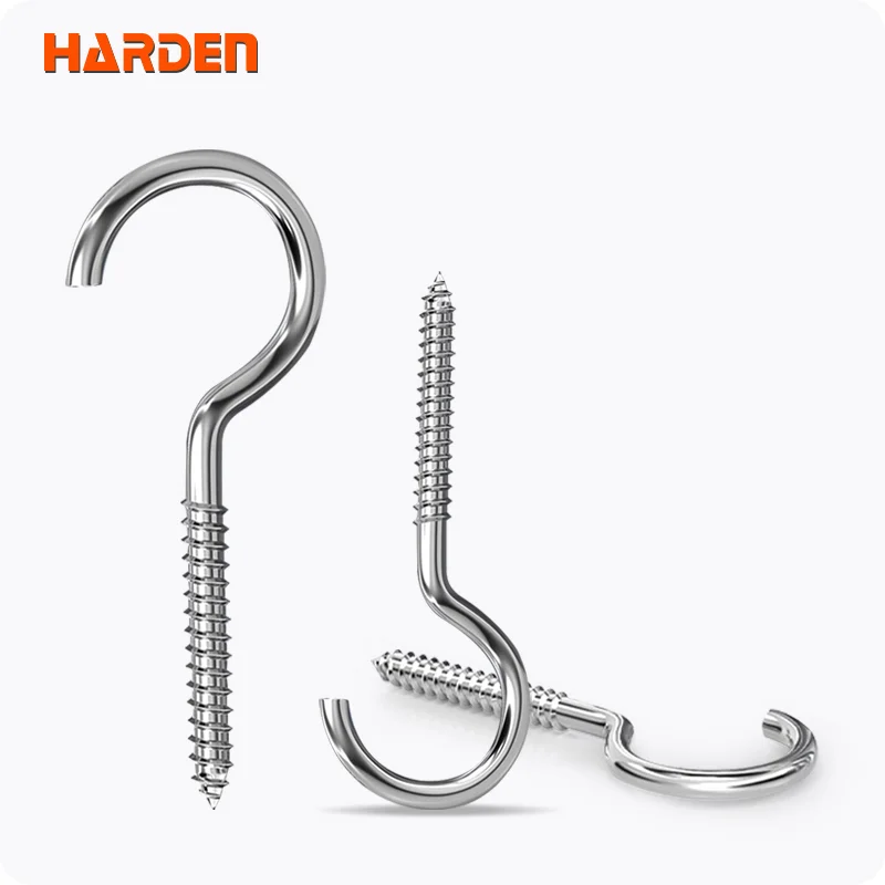 ALCAYATA TIPO GACHO — SET DE ARMELLA TIPO GANCHO #4x30 mm 19 UND - HARDEN