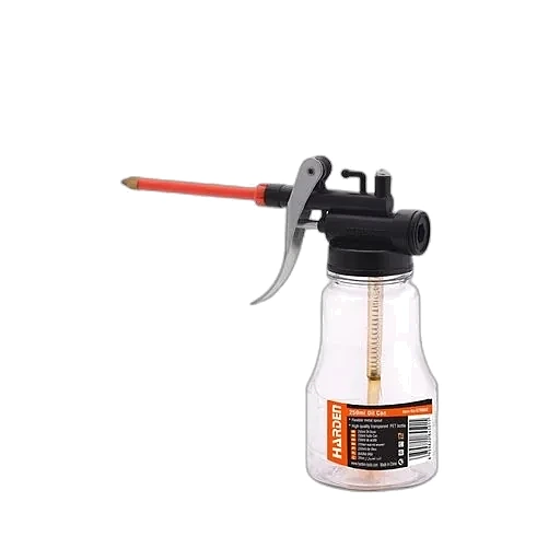ACEITERAS DE MANO — ACEITERA CON CUERPO DE PET 250ML - HARDEN