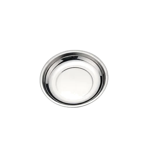 CHAROLAS MAGNETICAS — BANDEJA MAGNETICA ACERO INOXIDABLE CIRCULAR 150mm - HARDEN