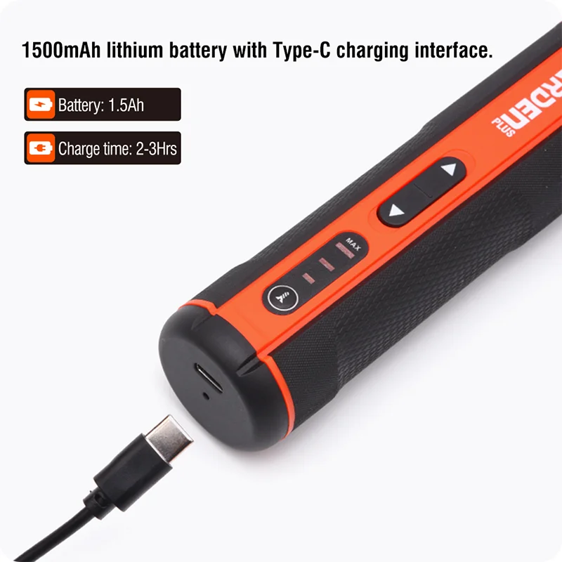 DESTORNILLADOR INALAMBRICO — DESTORNILLADOR INALAMBRICO DE PUNTAS INTERCAMBIABLES 27PZS - HARDEN