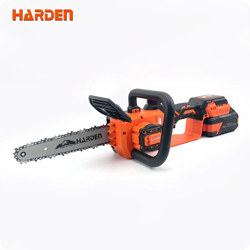 MOTOSIERRA INALAMBRICAS — MOTOSIERRA 20V 8" (200mm) CON BATERIA (4.0Ah) Y CARGADOR - HARDEN